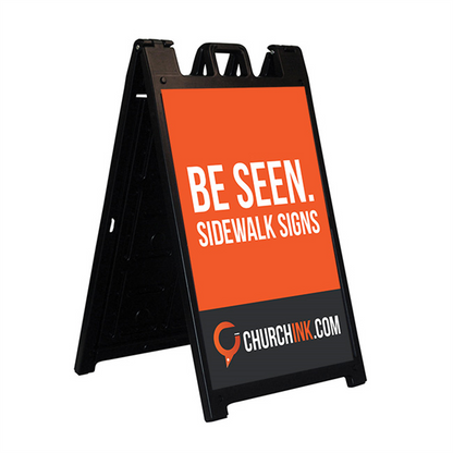 Custom Event Planning A-Frame Signage for Festival Organizers – Fast Shipping