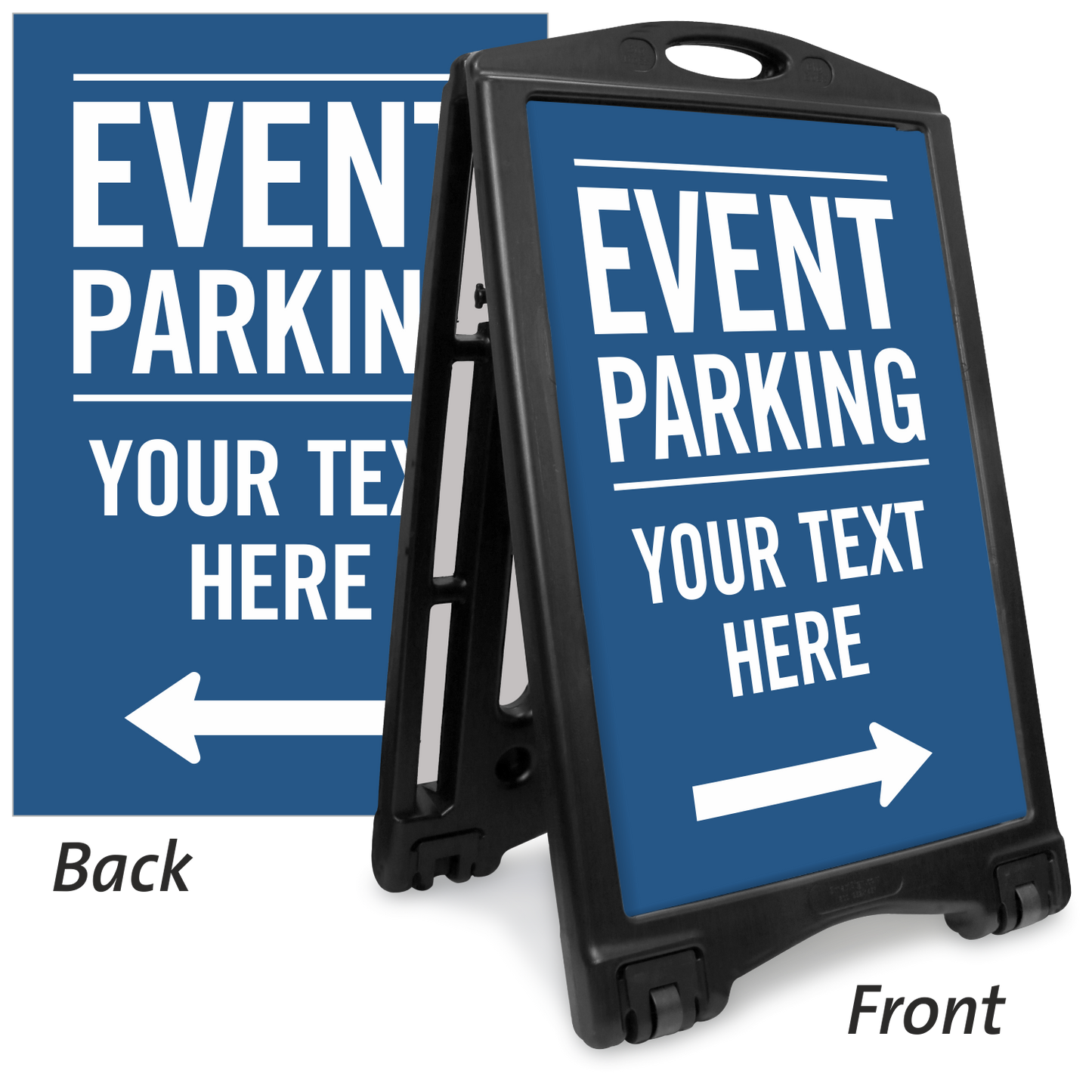 High-Quality Printing on Custom Event Planning A-Frame Signage – Fast Shipping