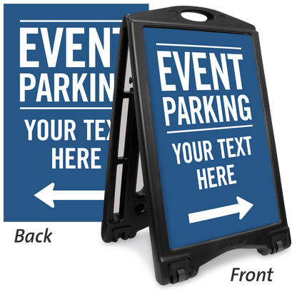 High-Quality Printing on Custom Event Planning A-Frame Signage – Fast Shipping