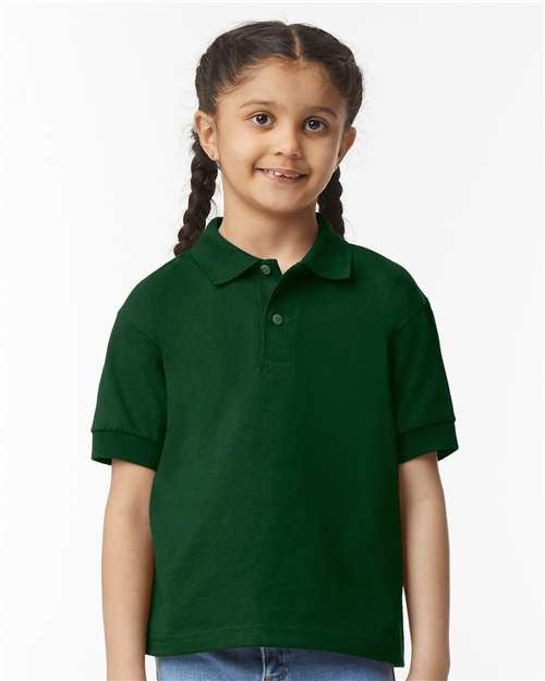 DryBlend® Youth Jersey Polo - Gildan | Moisture-Wicking, Durable, and Eco-Friendly