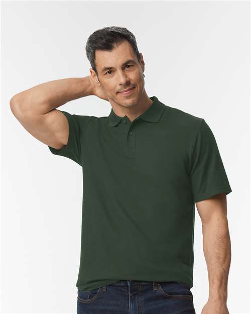 Softstyle® Adult Pique Polo - Gildan | Modern, Comfortable, and Embroidery-Ready