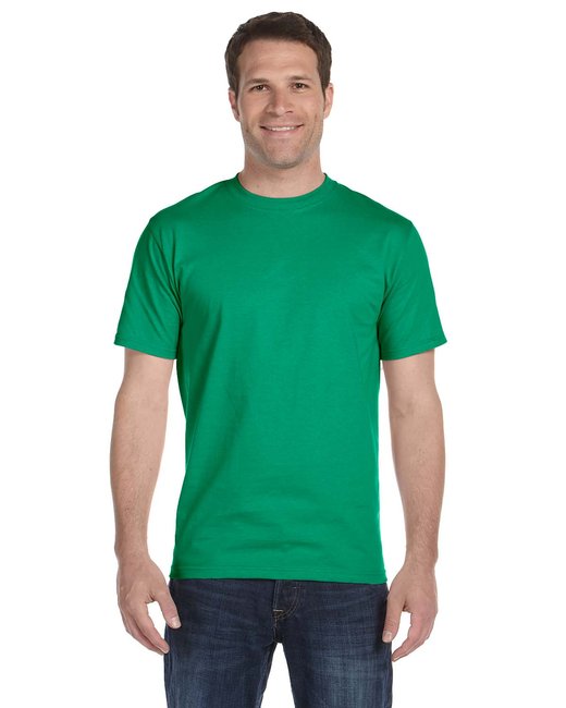 Side view of Custom Gildan Adult Heavy Cotton T-Shirt