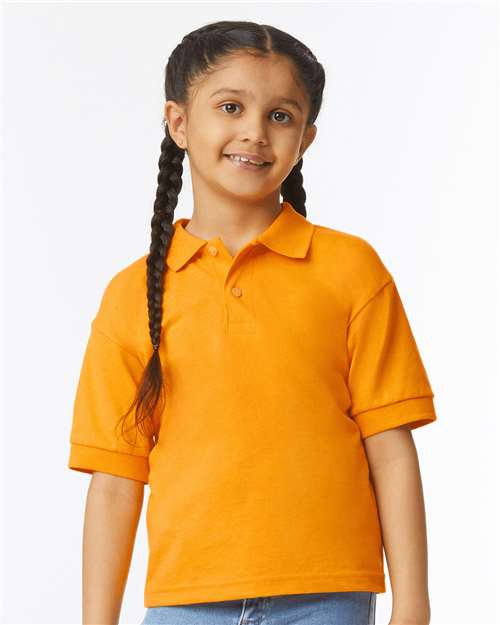 DryBlend® Youth Jersey Polo - Gildan | Moisture-Wicking, Durable, and Eco-Friendly