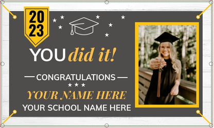 Custom Graduation Banners – Celebrate Your Achievement with High-Quality Custom Designs