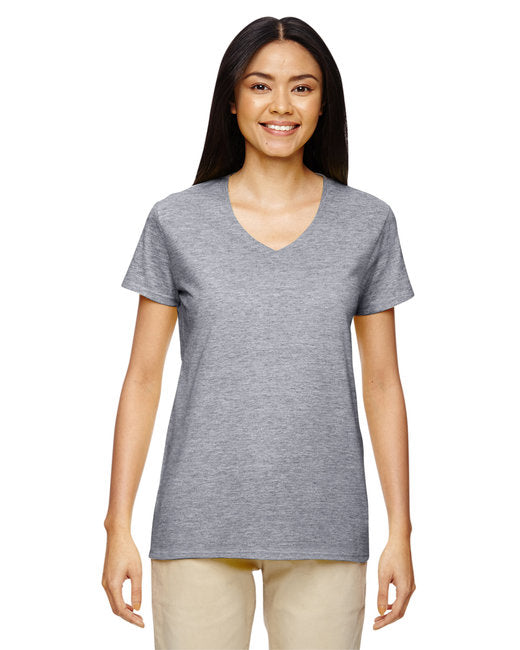 Custom Ladies' V-Neck T-Shirt – Comfortable, Stylish & Sustainable