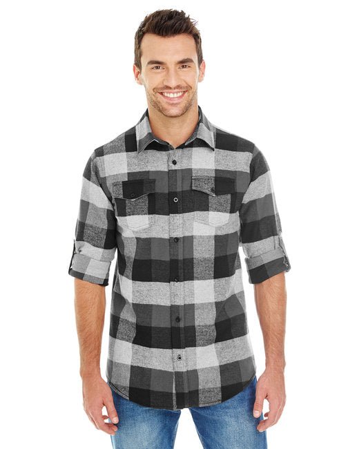 Custom Plaid Flannel Shirt – Modern Fit, Durable & Comfortable