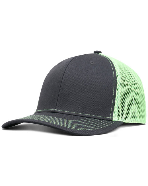 Custom Pro Style Trucker Hat – Semi-Pro Stitching with Snap Closure