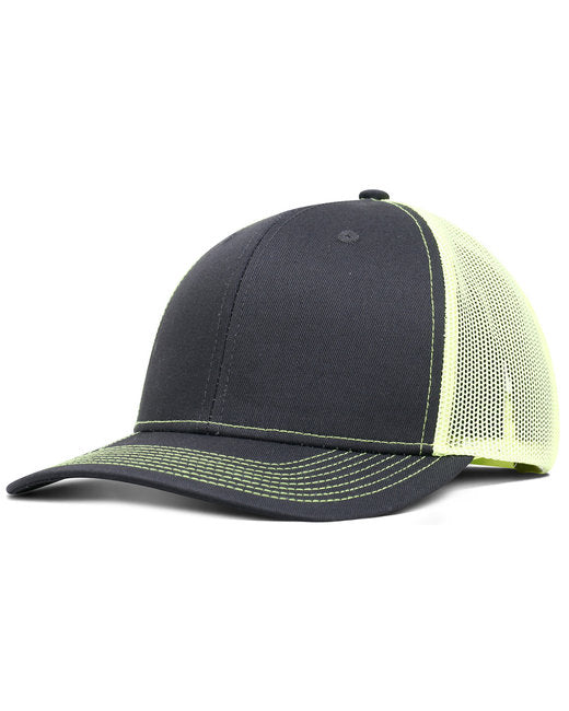 Custom Pro Style Trucker Hat – Semi-Pro Stitching with Snap Closure