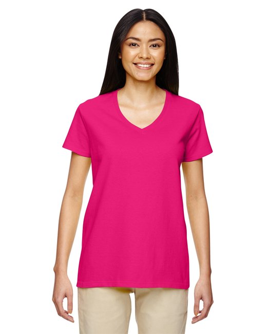 Custom Ladies' V-Neck T-Shirt – Comfortable, Stylish & Sustainable