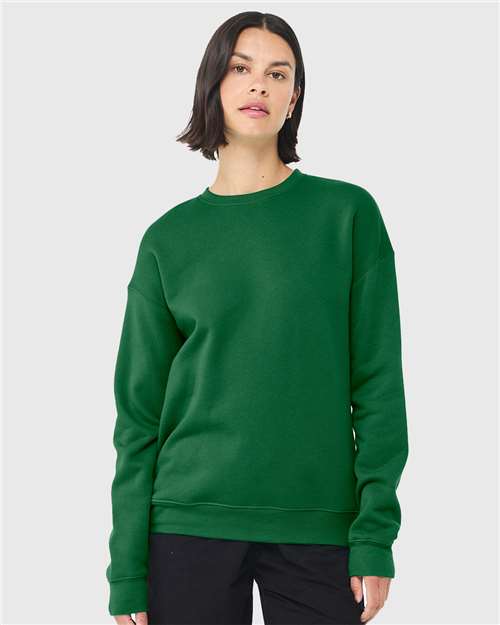 Sponge Fleece Drop Shoulder Crewneck Sweatshirt - BELLA + CANVAS | Soft, Modern, and Unisex