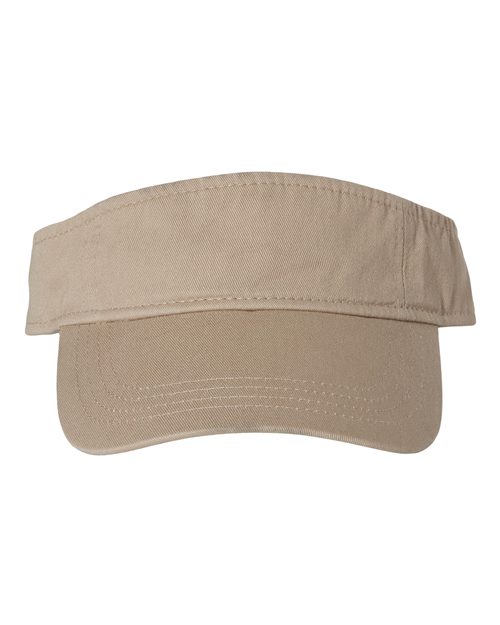 Bio-Washed Visor - Valucap | Durable, Comfortable, and Custom-Ready