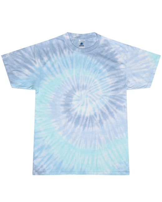 Custom Rainbow Spiral Tie-Dye T-Shirt – Bright & One-of-a-Kind