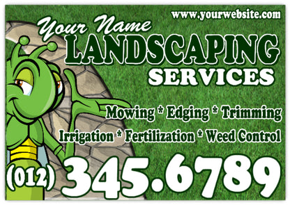 Variety of Custom Landscaping Car Magnets - Online Design