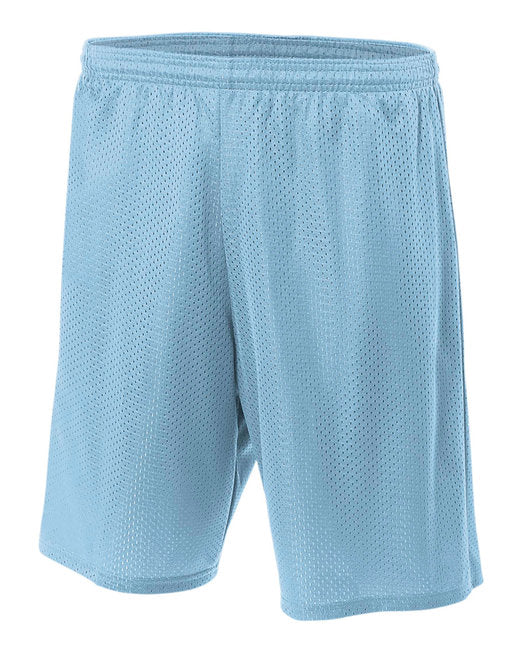 Custom Tricot Mesh Shorts – 9-Inch Inseam & Moisture-Wicking Design