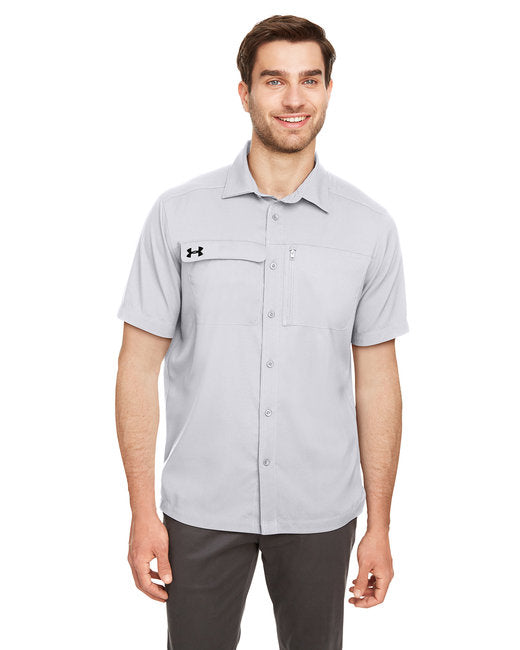 Custom Coach Woven Shirt – Stain-Resistant, UPF Protected & Stretchable