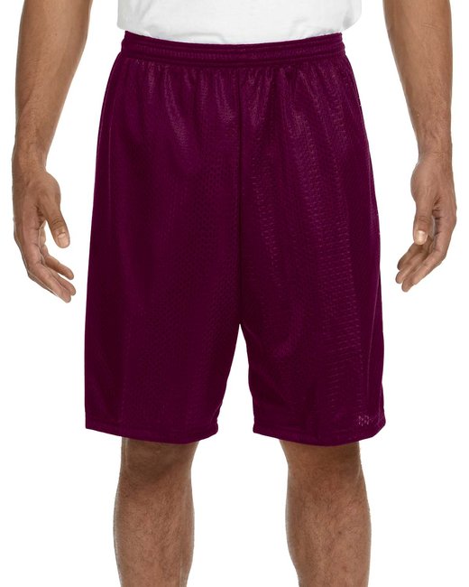 Custom Tricot Mesh Shorts – 9-Inch Inseam & Moisture-Wicking Design