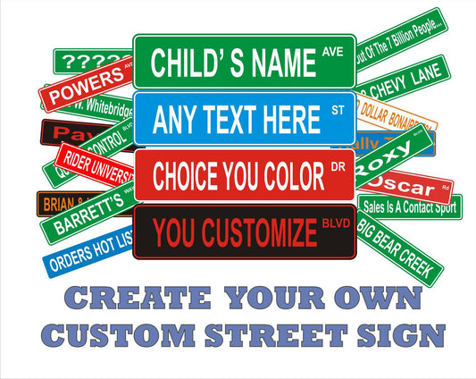 Custom Metal Street Address Signs – Durable, Stylish House Number Plaques