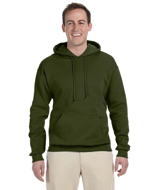 Jerzees Adult NuBlend® Fleece Pullover Hooded Sweatshirt – Soft, Durable, and Pill-Resistant