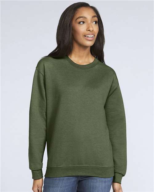 Softstyle® Midweight Crewneck Sweatshirt - Gildan | Comfortable, Durable, and Eco-Friendly