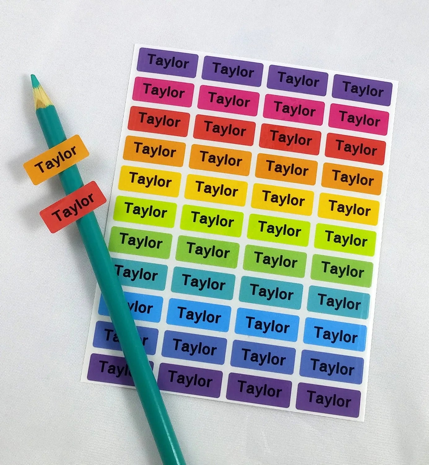 School Label Stickers – Personalized, Durable for Kids and Supplies