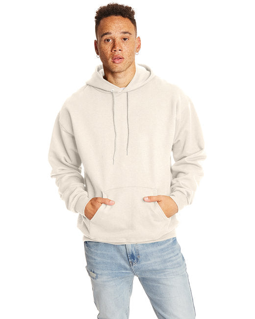 Hanes Adult Ultimate Cotton® Pullover Hooded Sweatshirt – Durable, Warm, and Comfortable