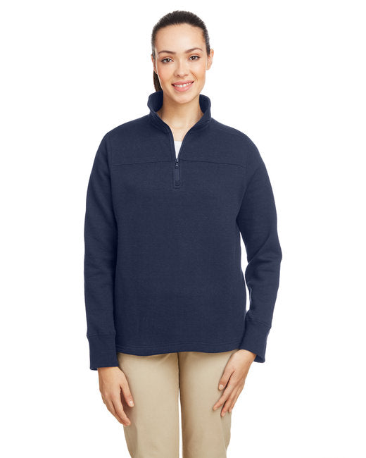 Nautica Ladies' Anchor Quarter-Zip Pullover – Stylish, Comfortable, and Versatile