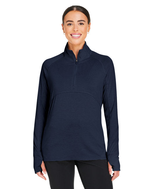 Puma Golf Ladies' Bandon Quarter-Zip – Moisture-Wicking, Stretch Performance