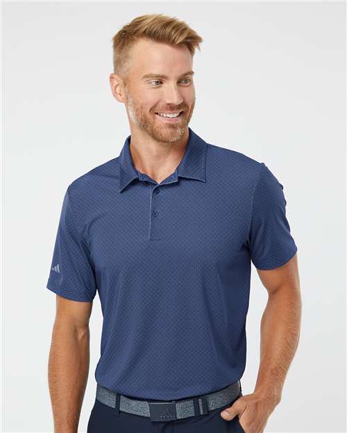 Diamond Dot Print Polo - Adidas | Stylish, Sustainable, and High-Performance