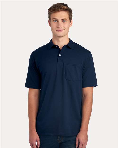 Dri-Power® Polo With Pocket - JERZEES | Moisture-Wicking, Durable, and Custom-Ready