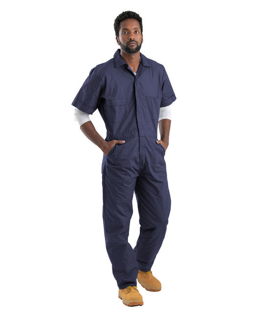 Berne Men's Axle Short Sleeve Coverall – Durable and Functional Workwear