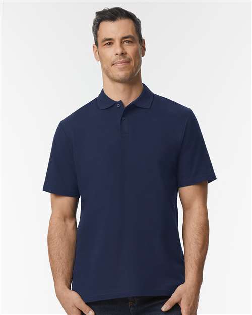 Softstyle® Adult Pique Polo - Gildan | Modern, Comfortable, and Embroidery-Ready