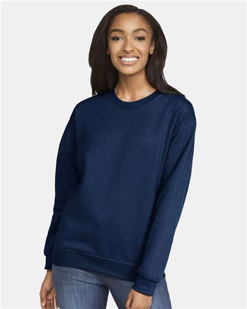 Softstyle® Midweight Crewneck Sweatshirt - Gildan | Comfortable, Durable, and Eco-Friendly