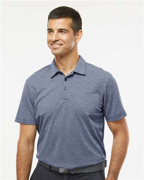 Heathered Polo - Adidas | Sustainable, Lightweight, and Stylish