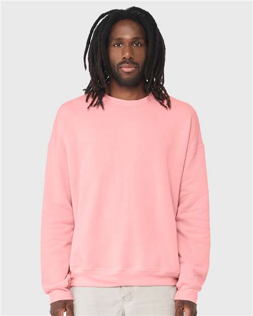 Sponge Fleece Drop Shoulder Crewneck Sweatshirt - BELLA + CANVAS | Soft, Modern, and Unisex