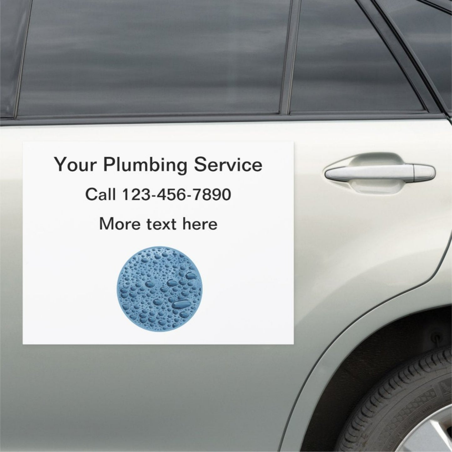 Easy Installation of Custom Plumber Car Magnets - Online Design