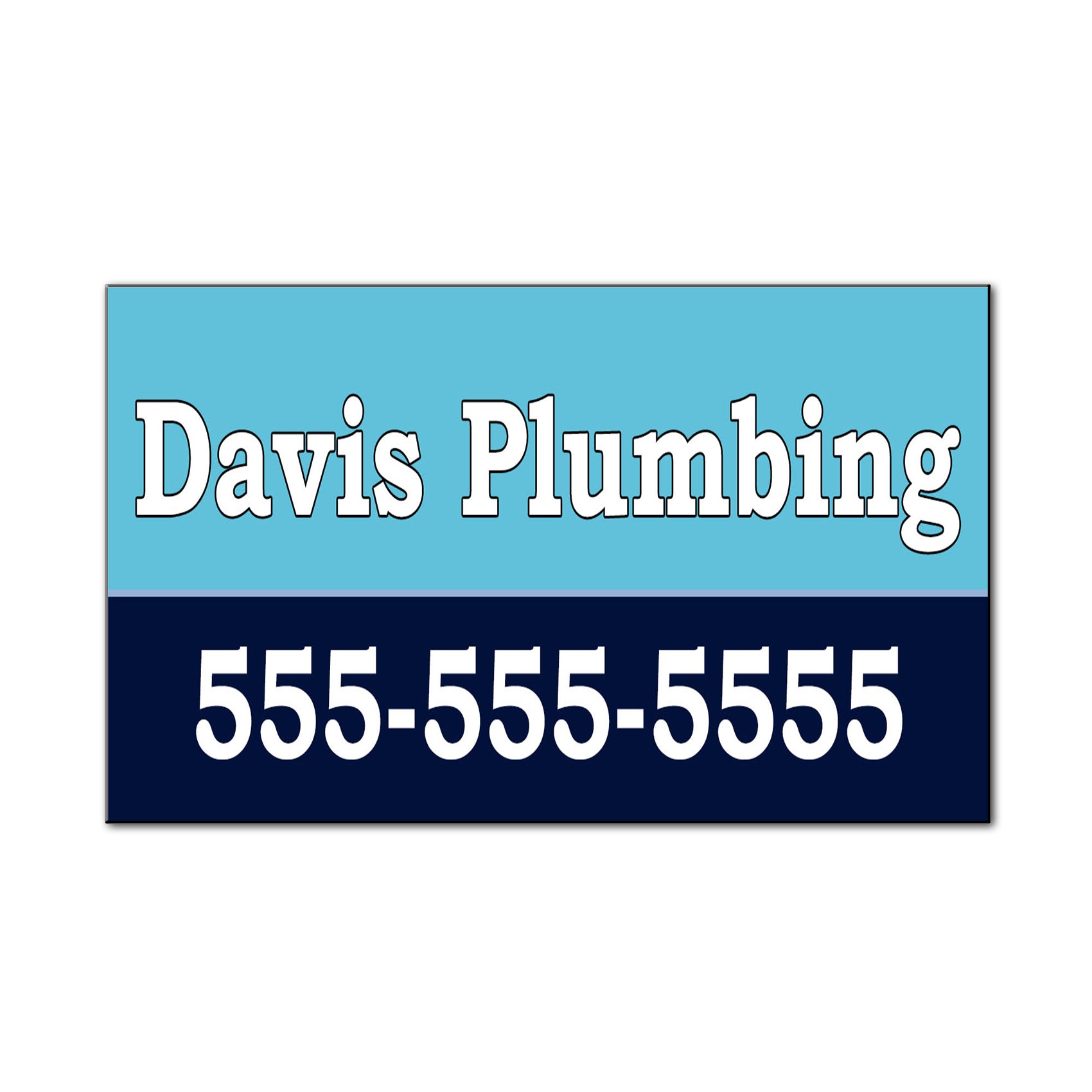 High-Quality Custom Plumber Car Magnets - Online Design