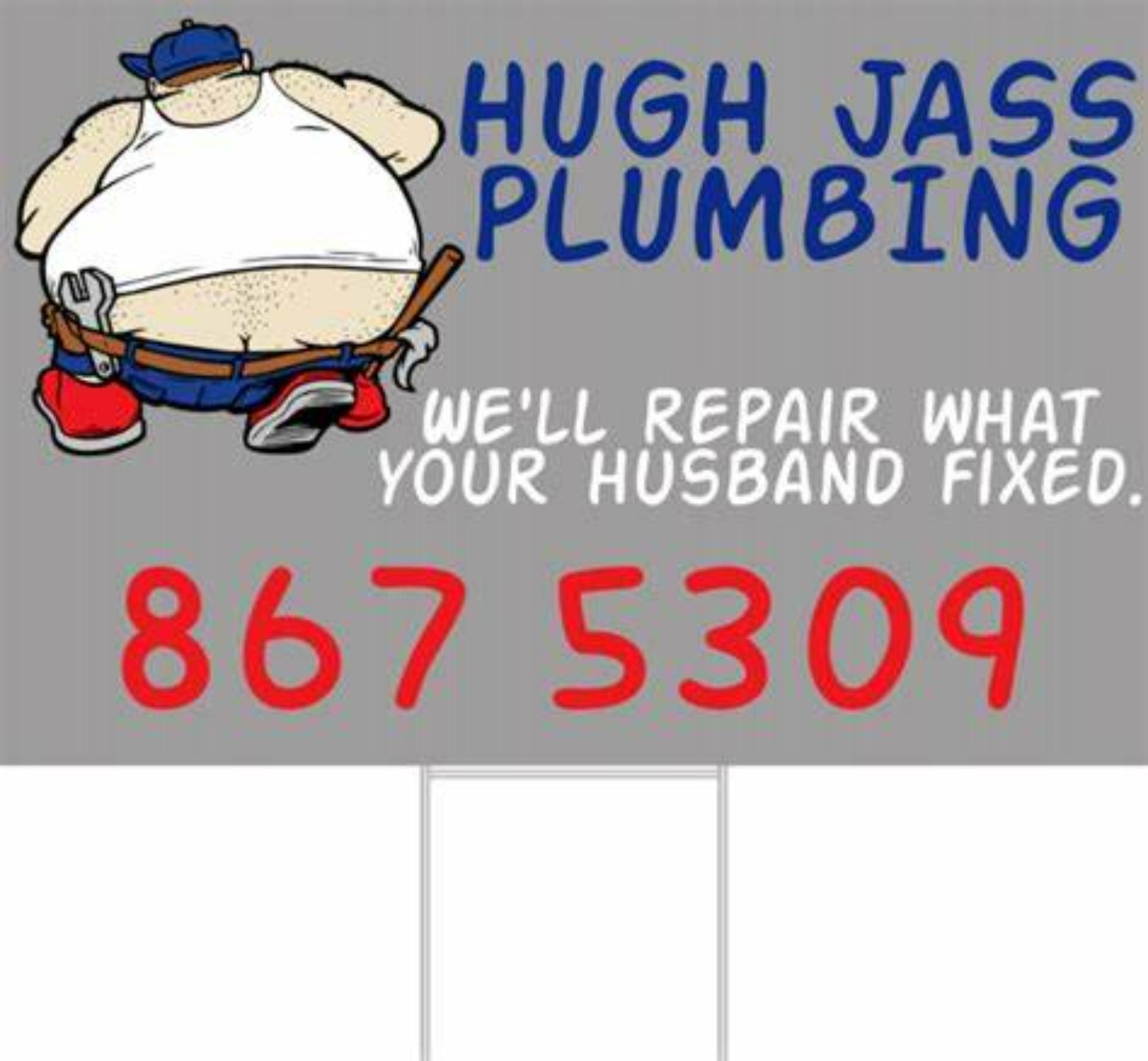 Custom Plumbing Yard Signs with Logo Printed – Online Design and Fast Shipping