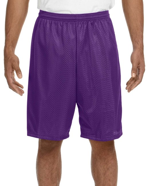 Custom Tricot Mesh Shorts – 9-Inch Inseam & Moisture-Wicking Design