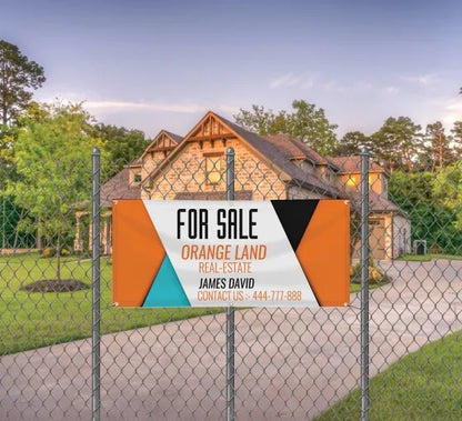 Affordable Custom Real Estate Banners – Online Design and Fast Shipping