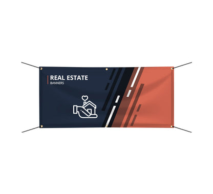 Custom Real Estate Banners with Logo – Online Design and Fast Shipping