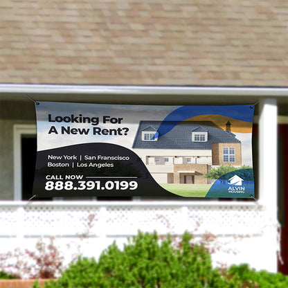 High-Quality Printing on Custom Real Estate Banners – Online Design and Fast Shipping