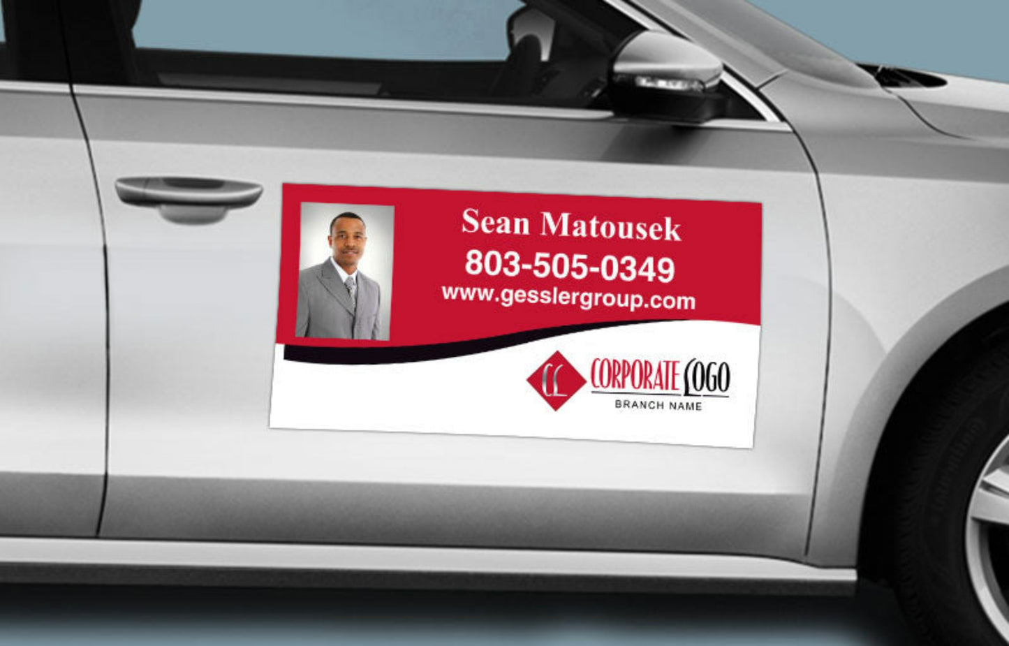 Custom Real Estate Company Car Magnets – High-Quality Branded Signs for Cars, Vans, and Trucks Vehicle Signs Show Off Your Threads