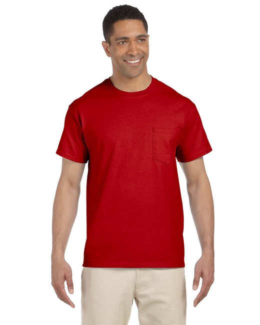 Custom Ultra Cotton® Pocket T-Shirt – Durable & Eco-Friendly Design