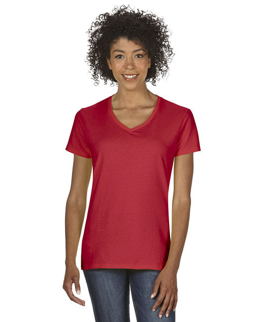 Custom Ladies' V-Neck T-Shirt – Comfortable, Stylish & Sustainable