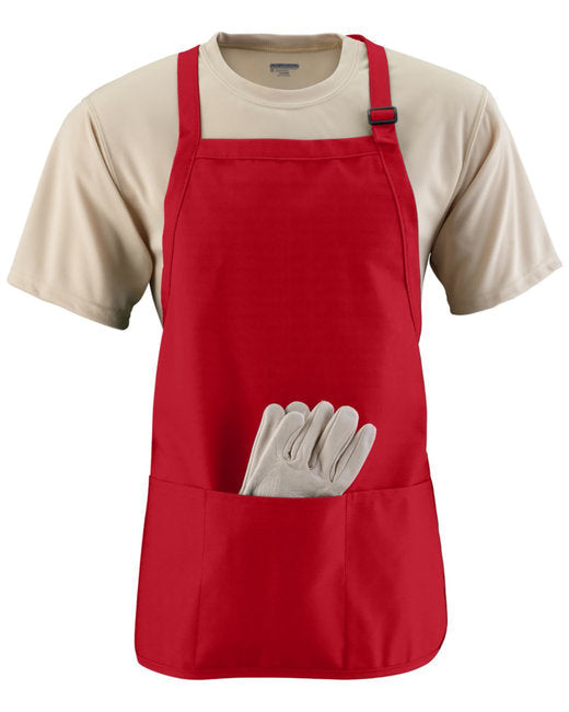 Custom Full-Length Apron with Pockets – Adjustable Neck Strap