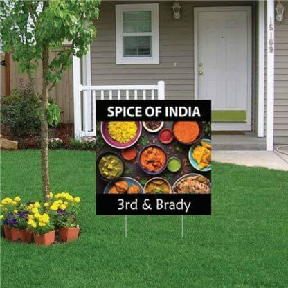 Daily Specials Custom Restaurant Branded Lawn Signs – Fast Shipping