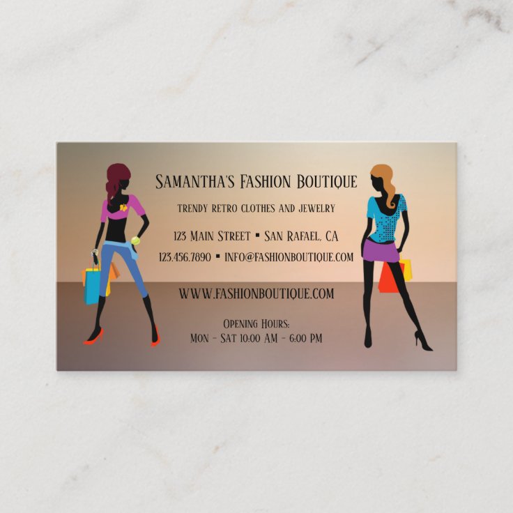 Retail Business Cards – Standard Design for Customer Outreach