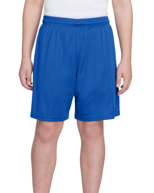 Custom Youth Performance Shorts – 6-Inch Inseam & Cooling Fabric