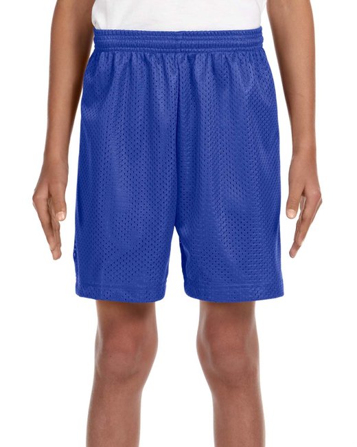 Custom Youth Mesh Shorts – 6-Inch Inseam & Moisture-Wicking