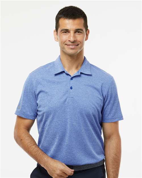 Heathered Polo - Adidas | Sustainable, Lightweight, and Stylish